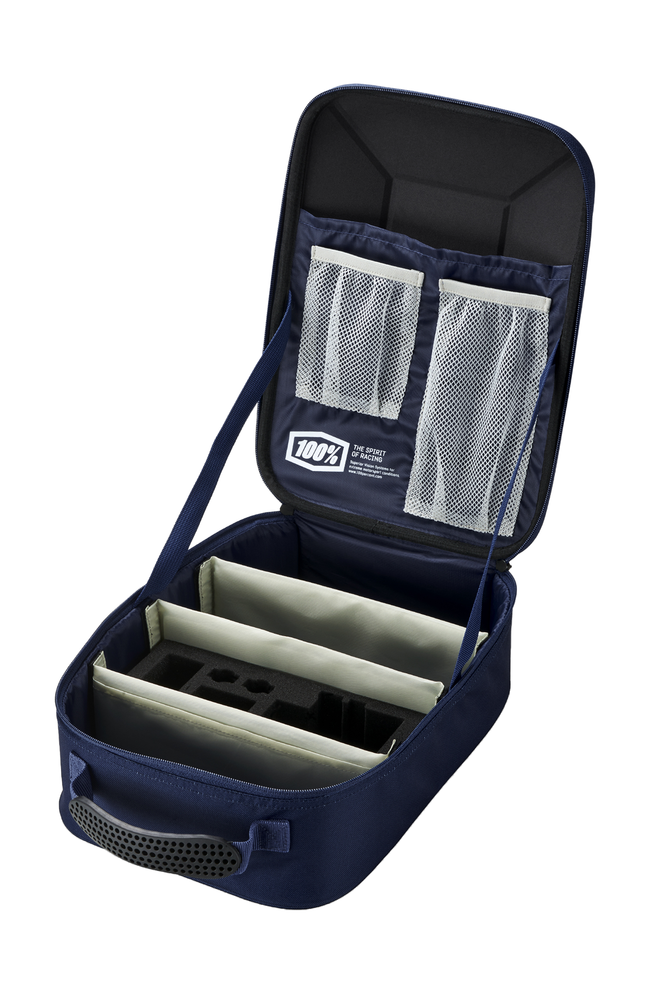 100% Goggle Case Louis - Navy / Grey