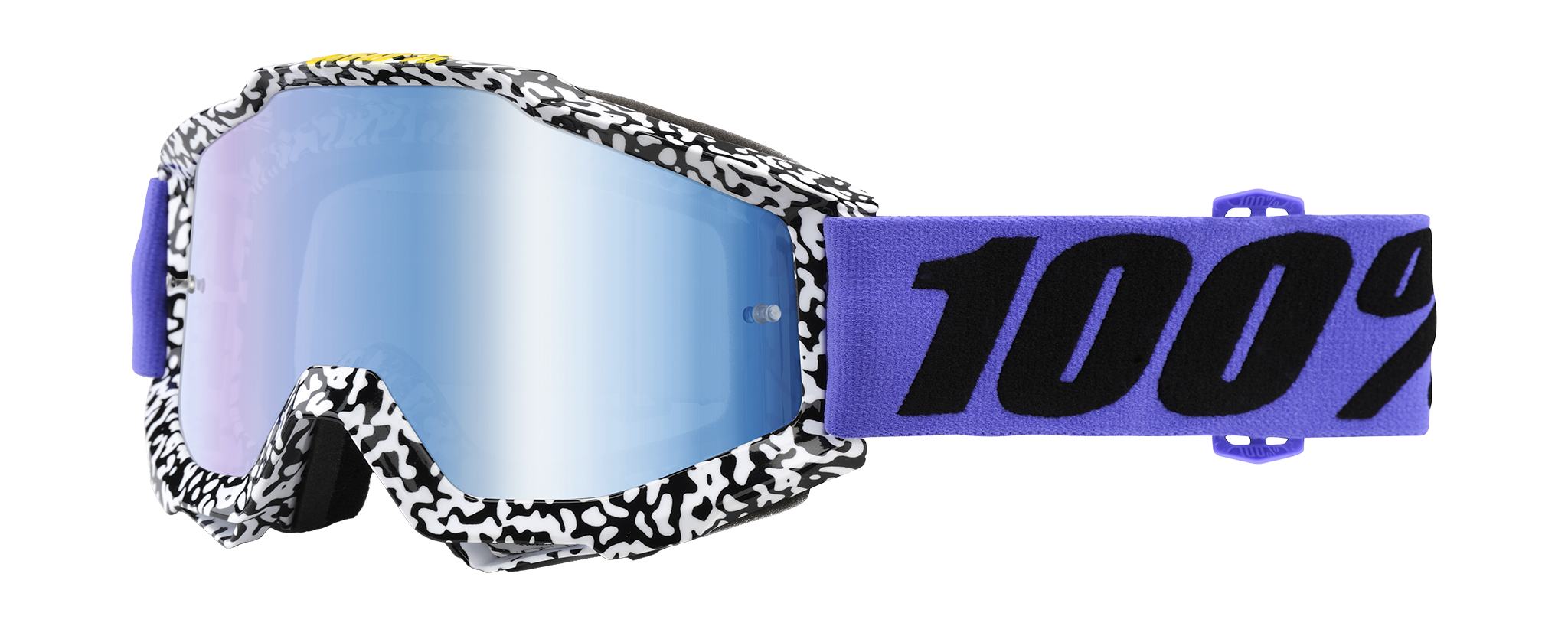 100% Motocross Goggle Accuri 1 Brentwood - Mirror Blue
