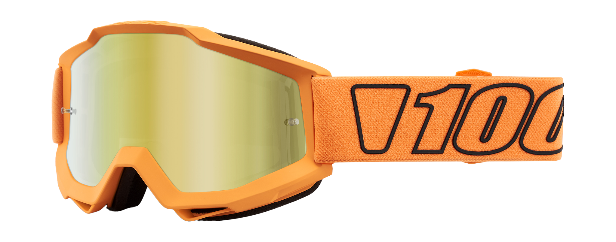 100% Motocross Goggle Accuri 1 Luminari - Mirror Gold