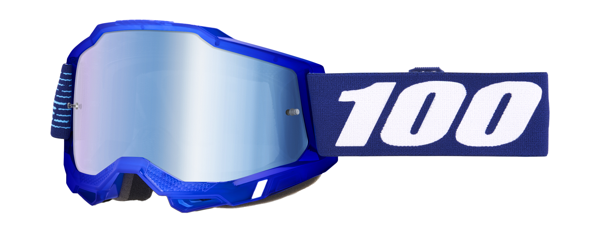 100% Motocross Goggle Accuri 2 2028 - Mirror Blue