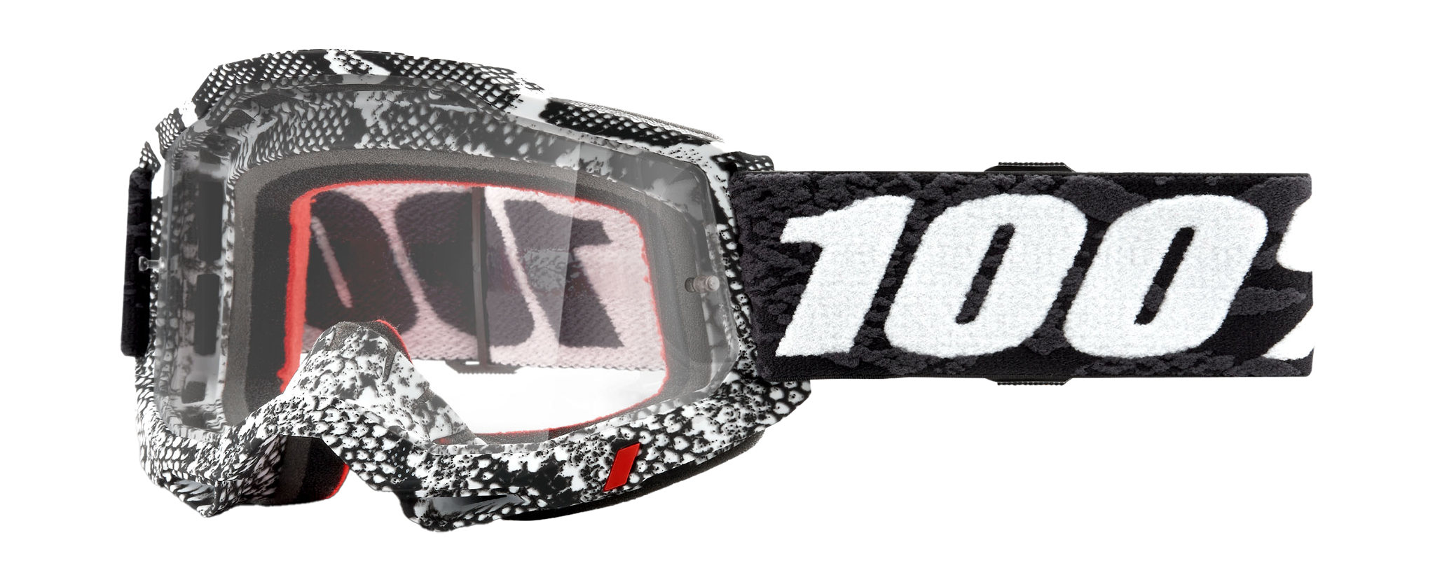 100% Motocross Goggle Accuri 2 Cobra - Clear