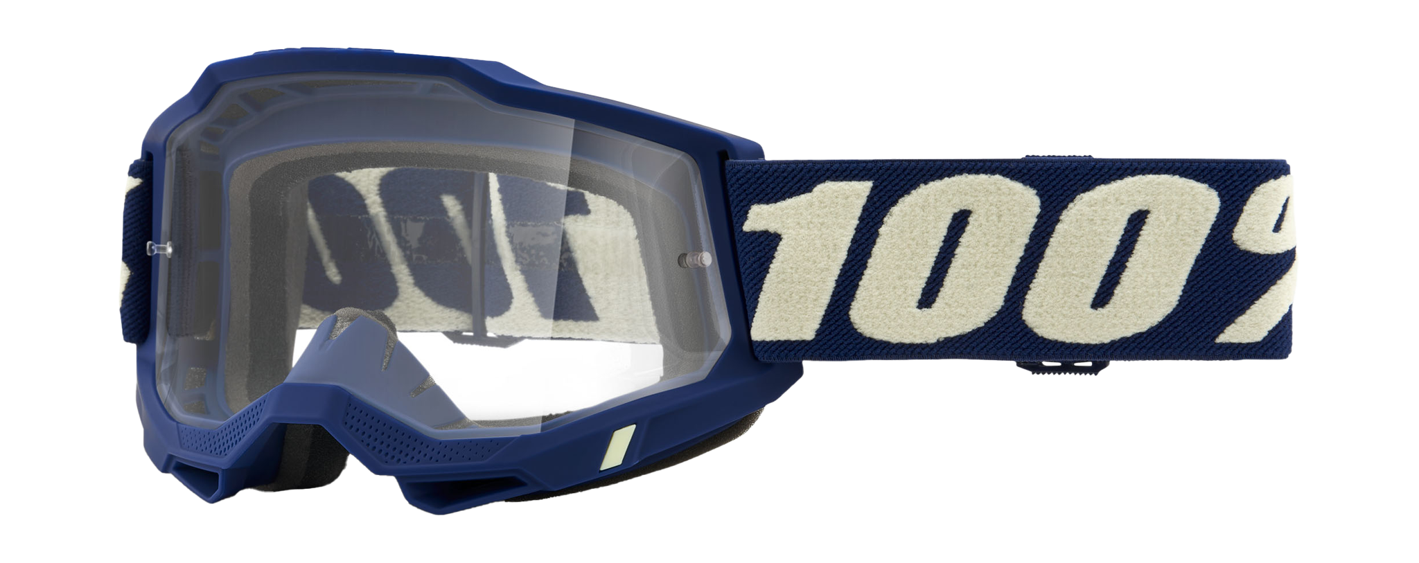 100% Motocross Goggle Accuri 2 Deepmarine - Clear