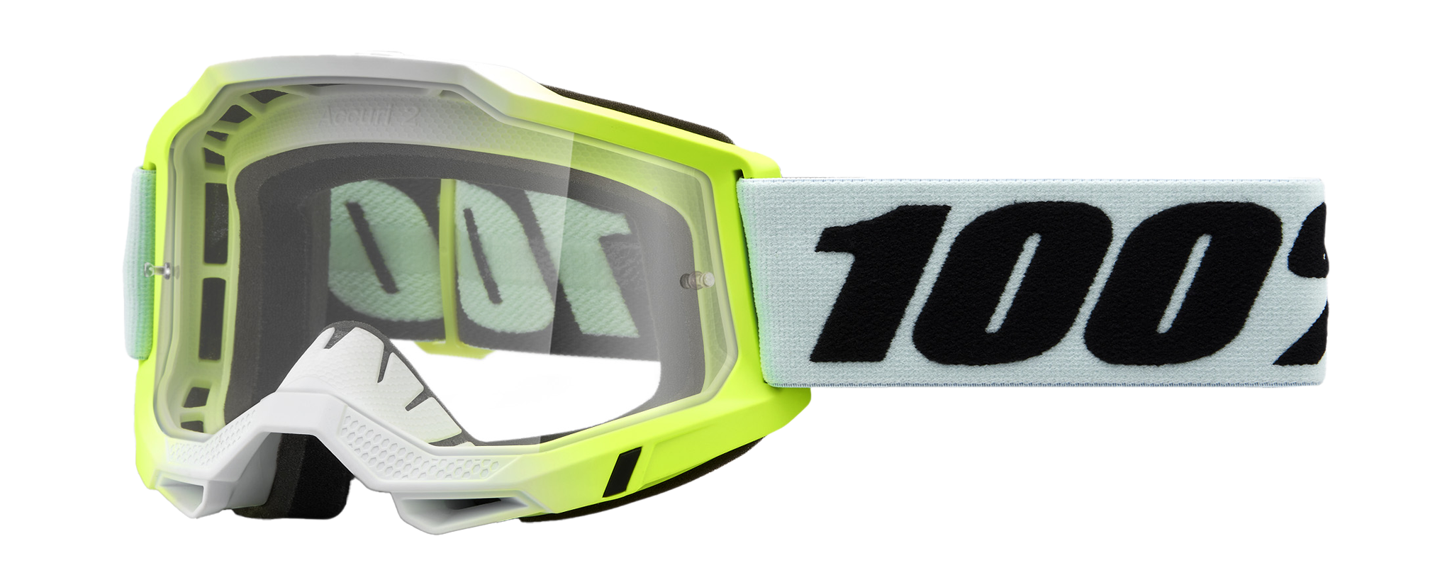 100% Motocross Goggle Accuri 2 Dunder - Clear