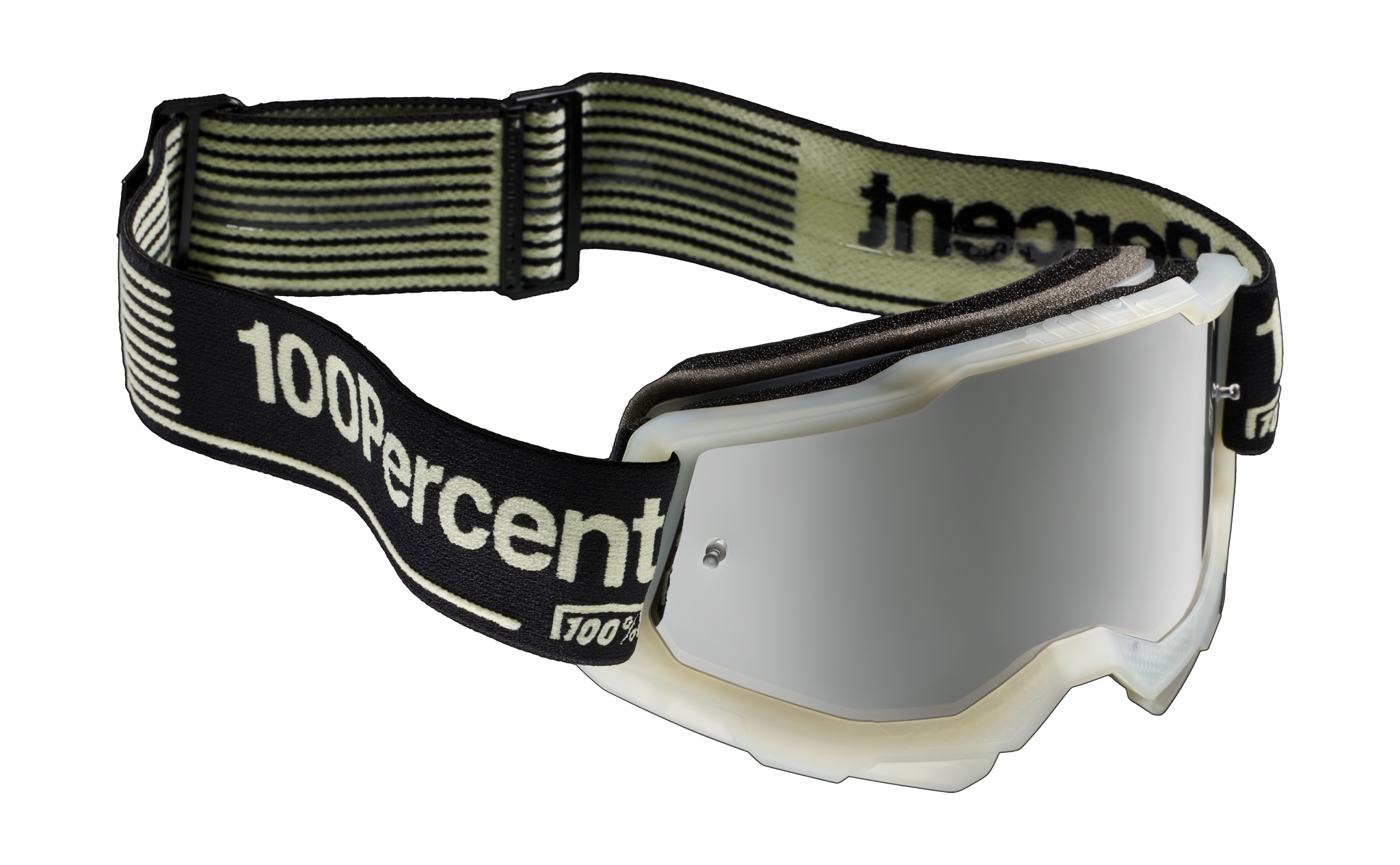 100% Motocross Goggle Accuri 2 Glow - Mirror Silver
