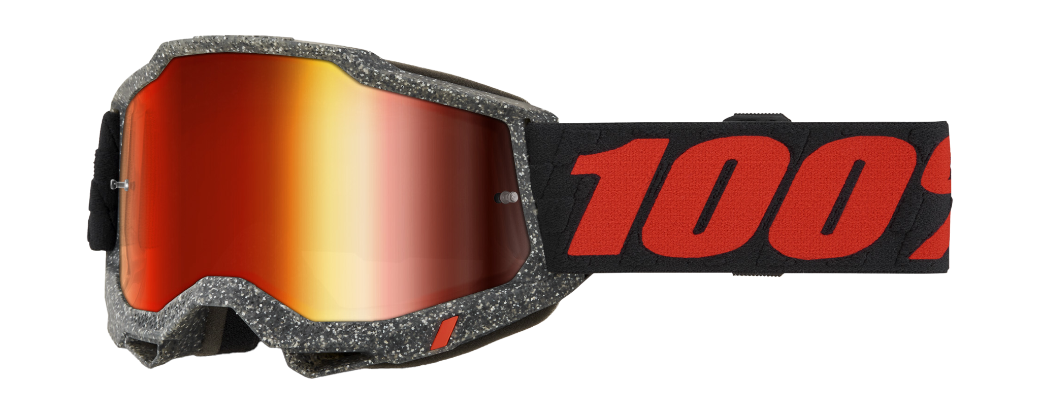100% Motocross Goggle Accuri 2 Huaraki - Mirror Red
