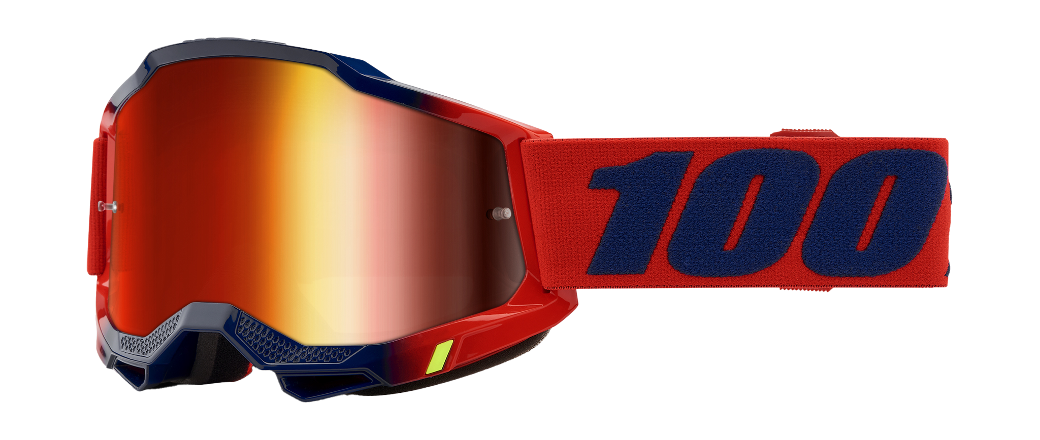 100% Motocross Goggle Accuri 2 Kearny - Mirror Red