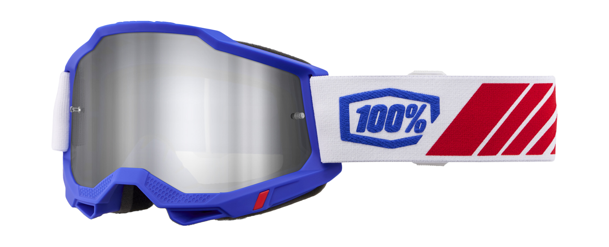 100% Motocross Goggle Accuri 2 Kolby - Mirror Silver