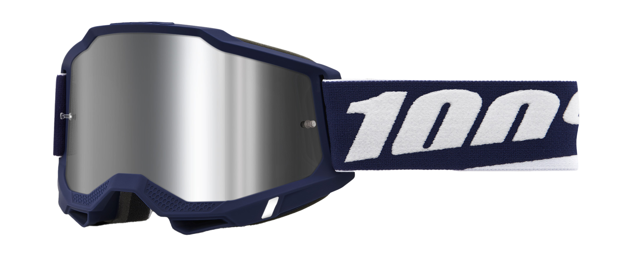 100% Motocross Goggle Accuri 2 Mifflin - Mirror Silver Flash
