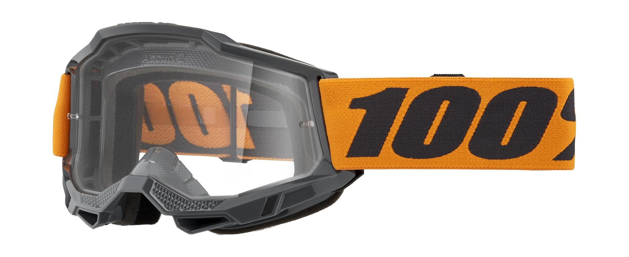 100% Motocross Goggle Accuri 2 Orange - Clear