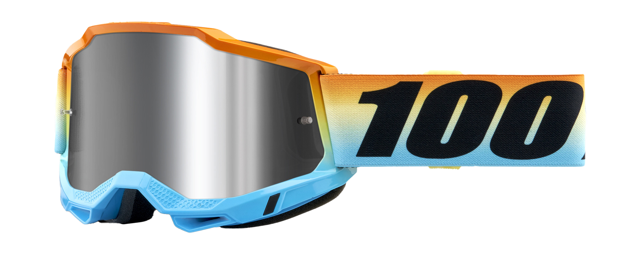 100% Motocross Goggle Accuri 2 Sunset - Mirror Silver Flash