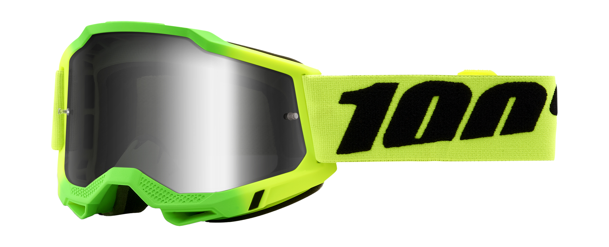 100% Motocross Goggle Accuri 2 Travis - Mirror Silver