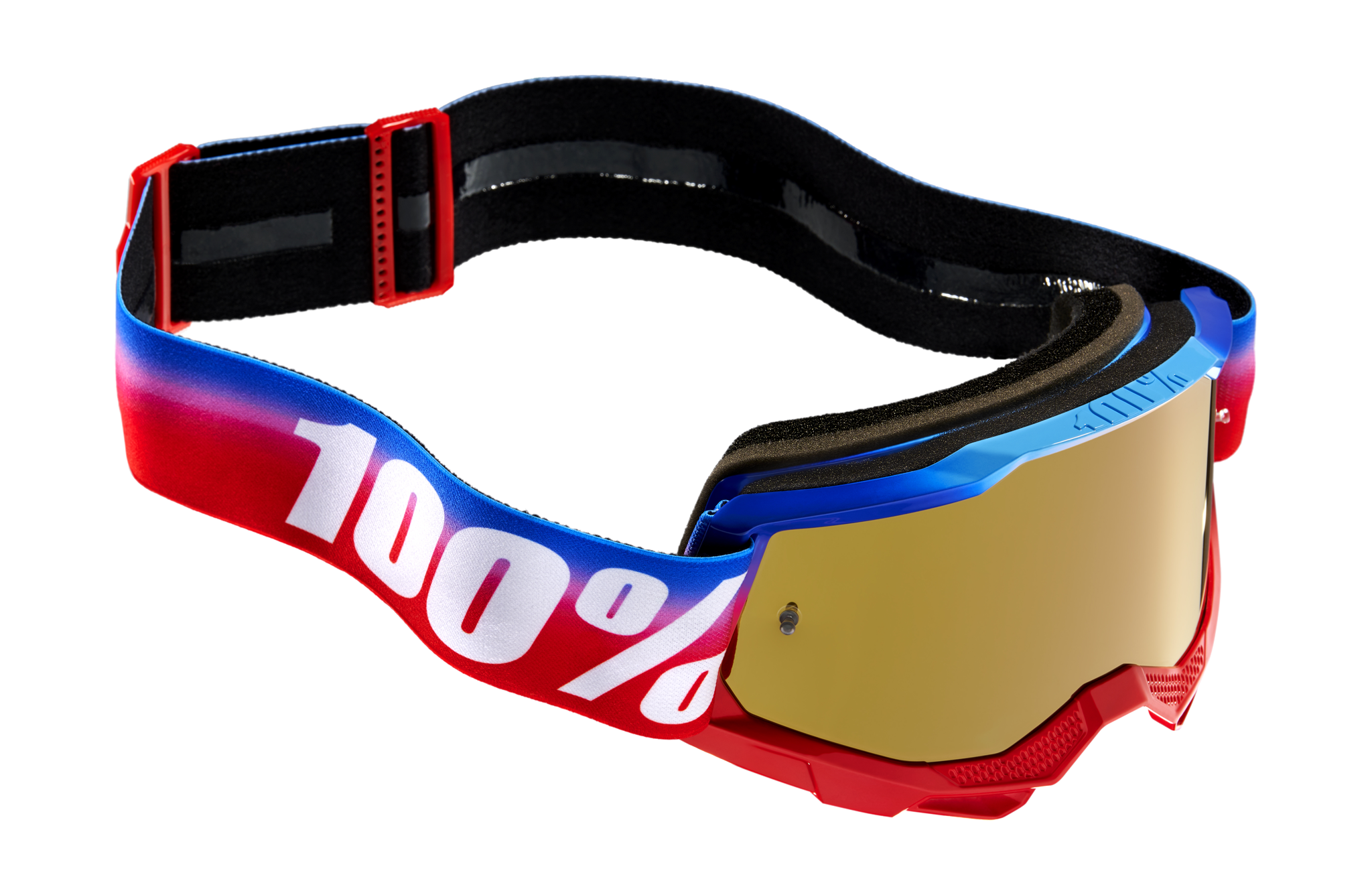 100% Motocross Goggle Accuri 2 Unity - Mirror True Gold
