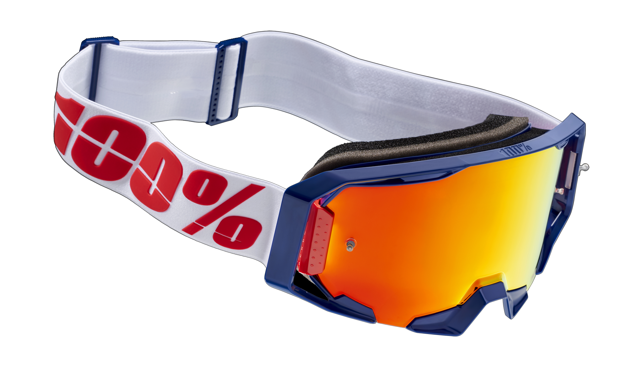 100% Motocross Goggle ARmatic Mach Z - Mirror Red