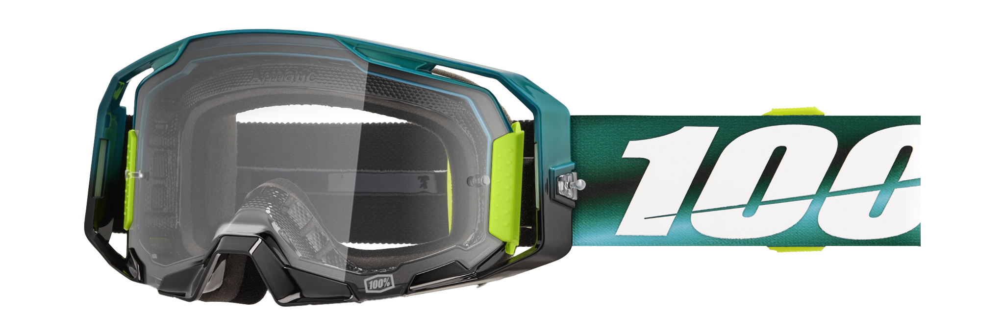 100% Motocross Goggle ARmatic Polarity - Clear