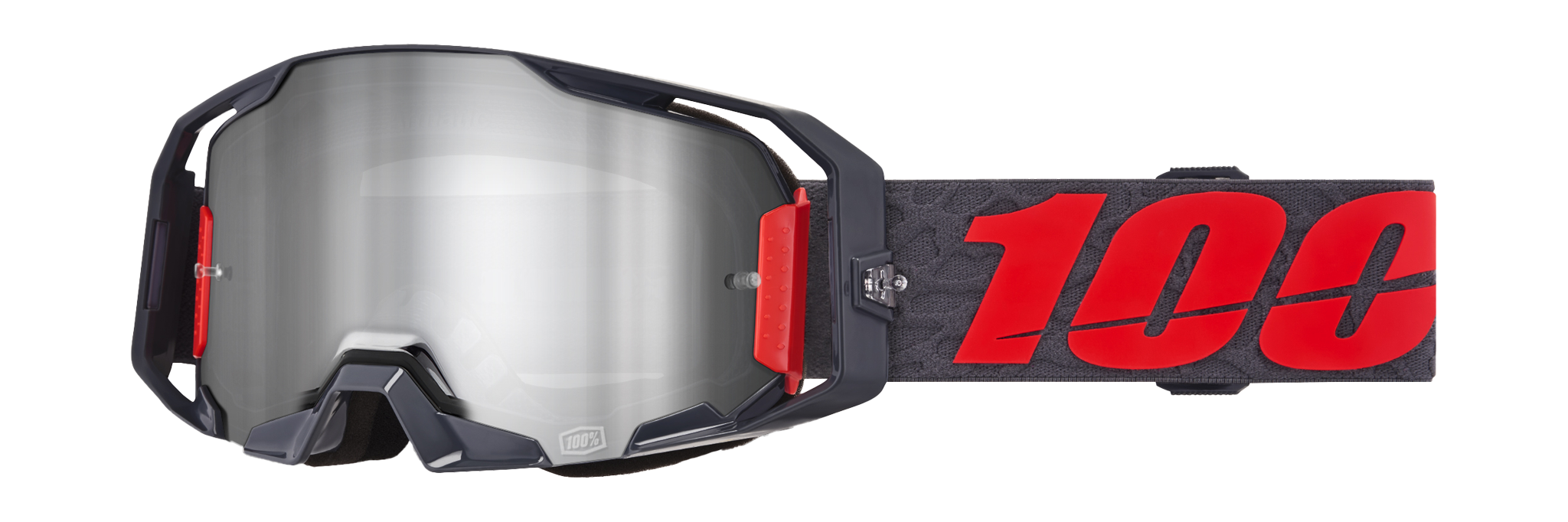 100% Motocross Goggle ARmatic Turo - Mirror Silver