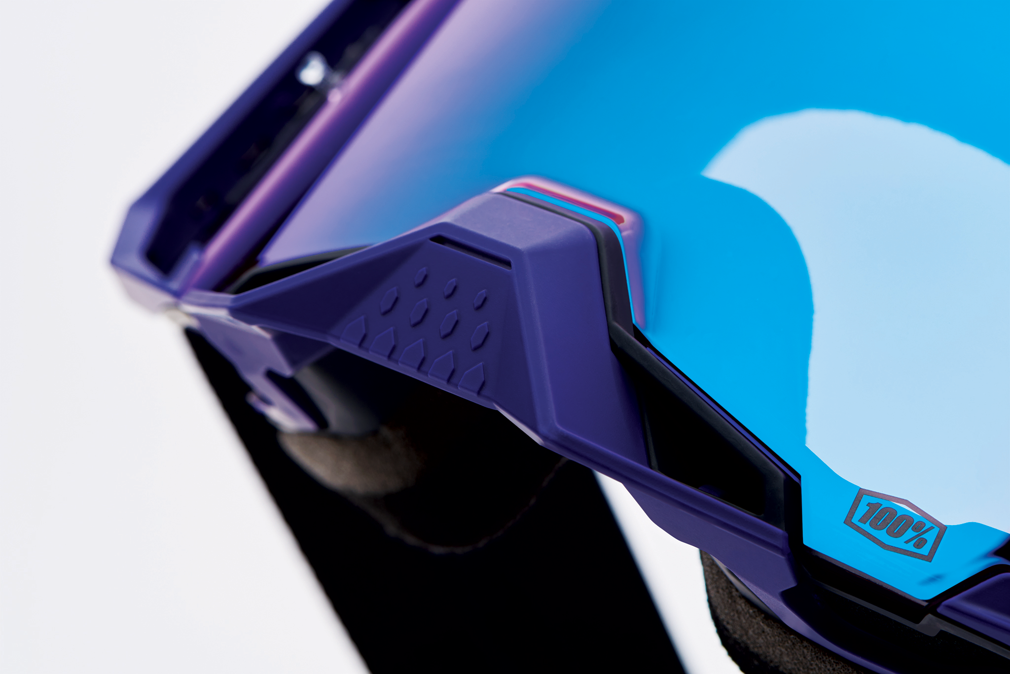 100% Motocross Goggle Armega Agenda - HiPER Mirror Blue