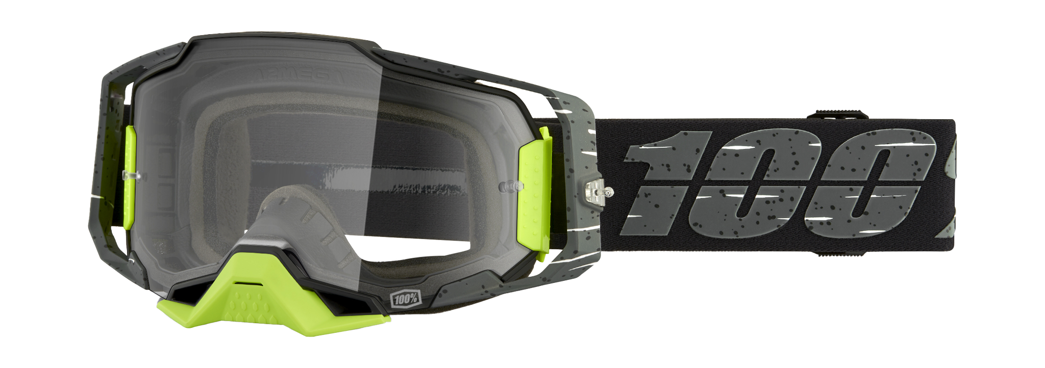 100% Motocross Goggle Armega Antibia - Clear