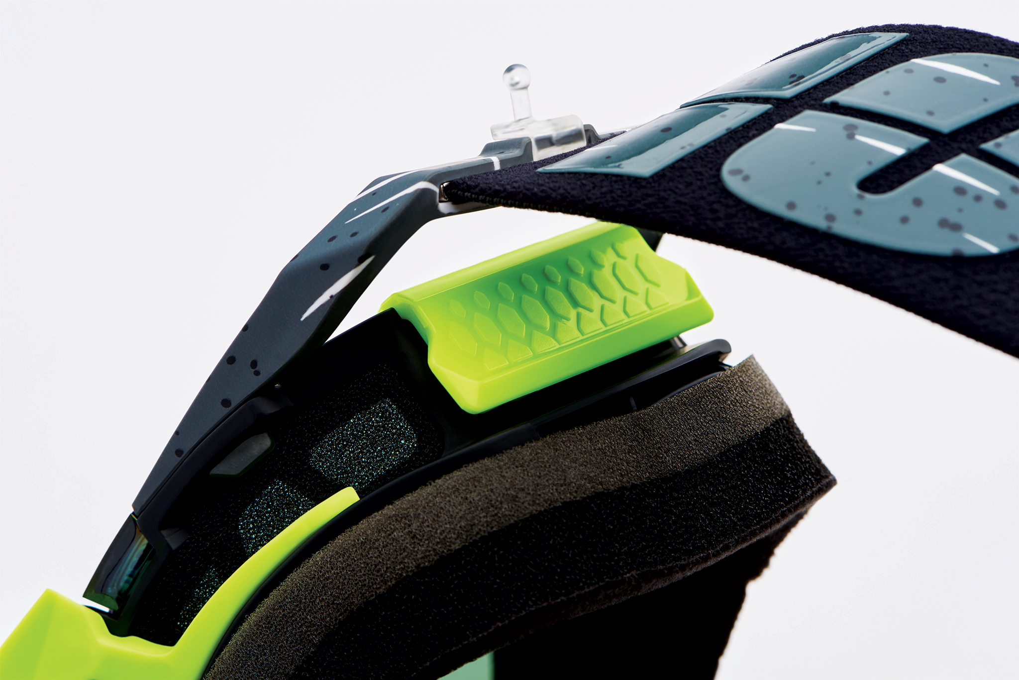 100% Motocross Goggle Armega Antibia - Mirror Silver Flash