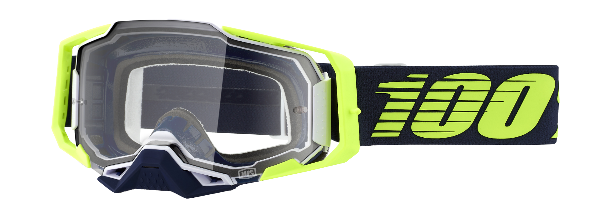 100% Motocross Goggle Armega Deker - Clear