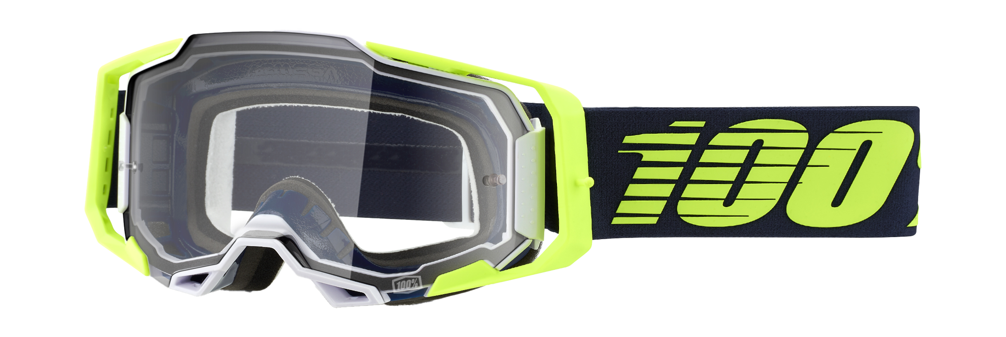 100% Motocross Goggle Armega Deker - Clear