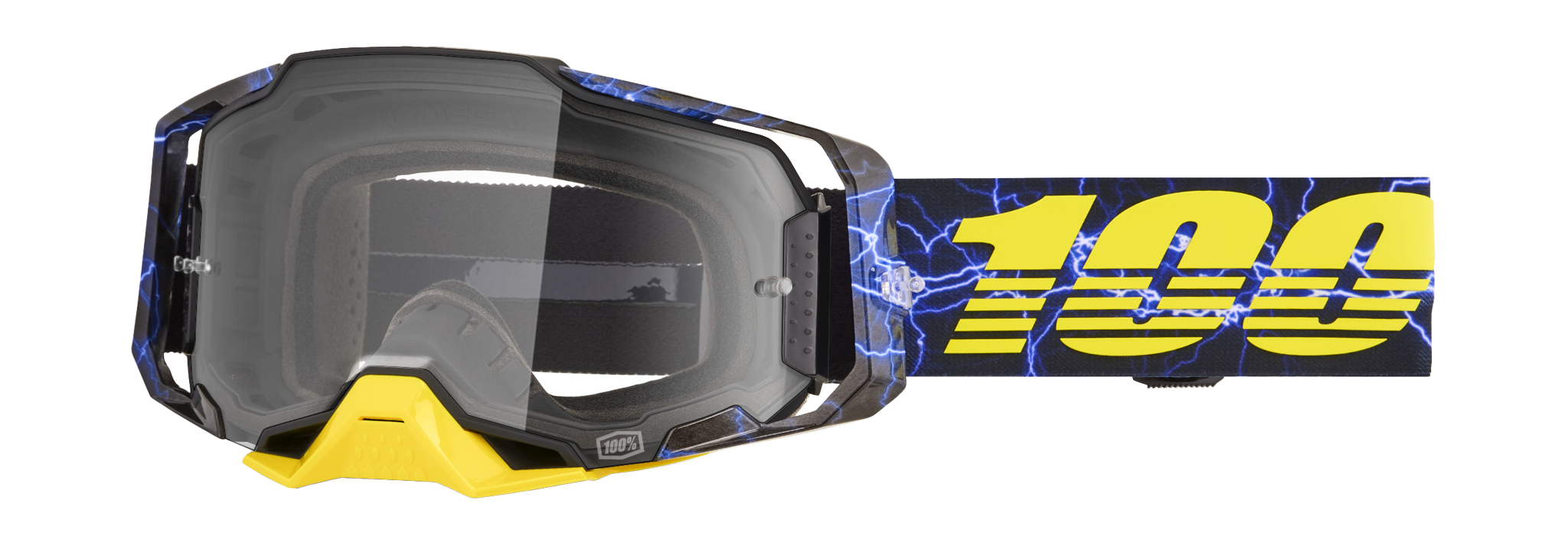 100% Motocross Goggle Armega Furious - Clear