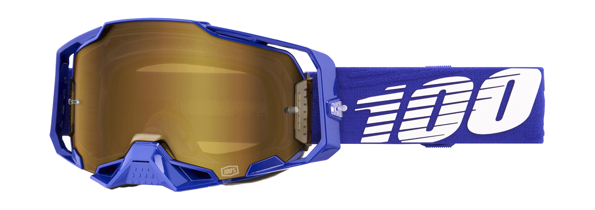 100% Motocross Goggle Armega Klein - Mirror Gold
