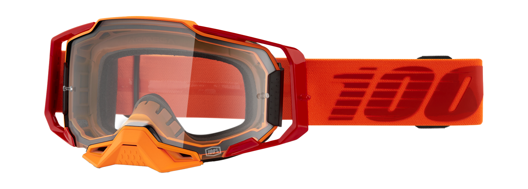 100% Motocross Goggle Armega LitKit - Clear