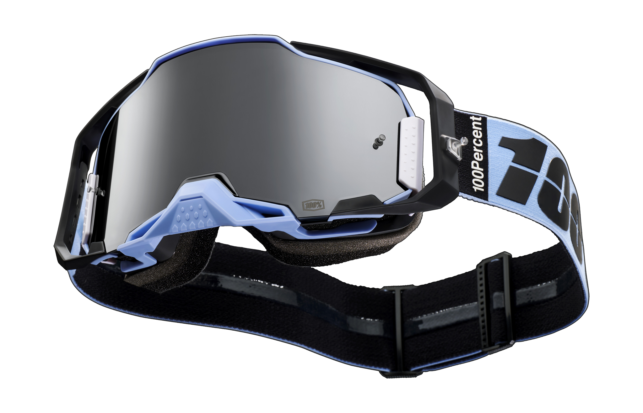 100% Motocross Goggle Armega Petros - Mirror Silver