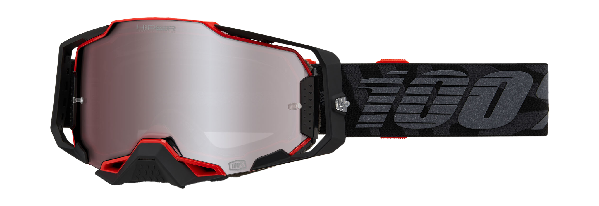 100% Motocross Goggle Armega RENEN - HiPER Mirror Silver