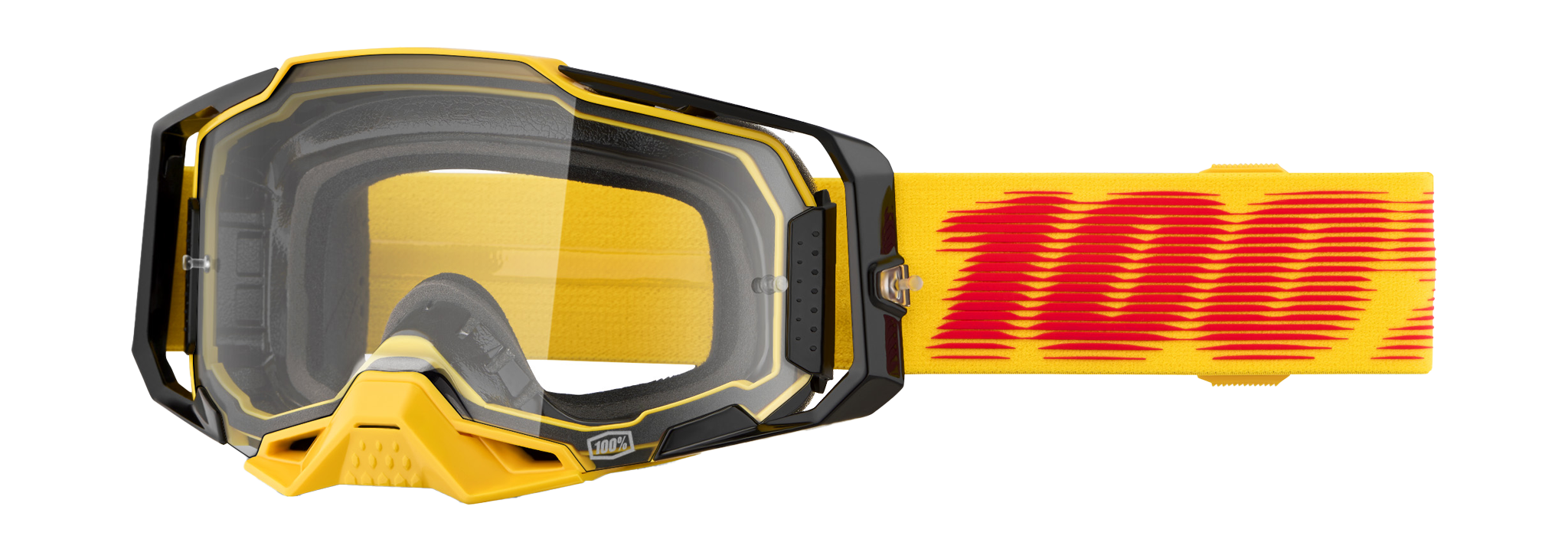 100% Motocross Goggle Armega Tetsu - Clear