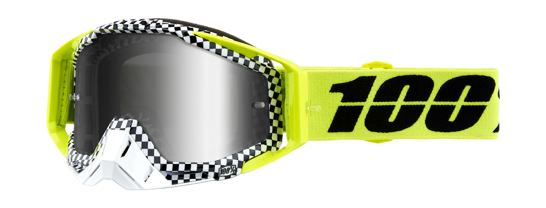 100% Motocross Goggle Racecraft 1 Andre - Mirror Silver