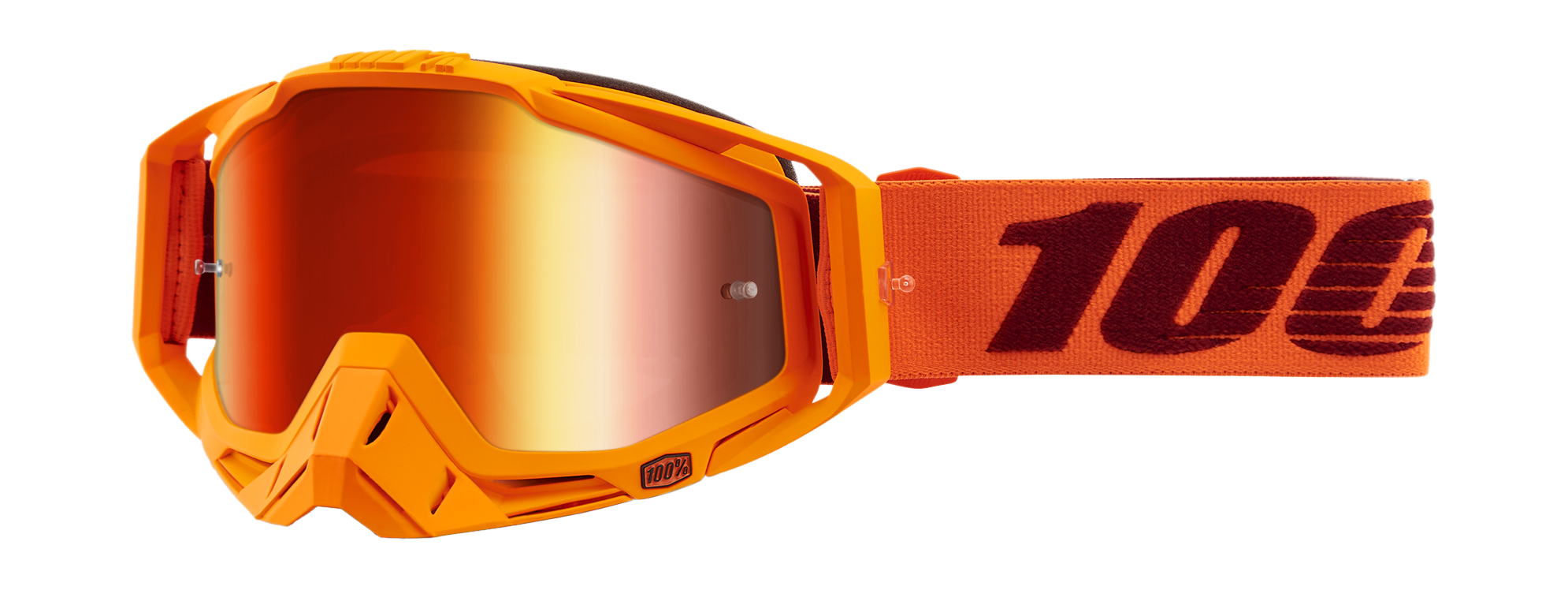 100% Motocross Goggle Racecraft 1 Menlo - Mirror Red