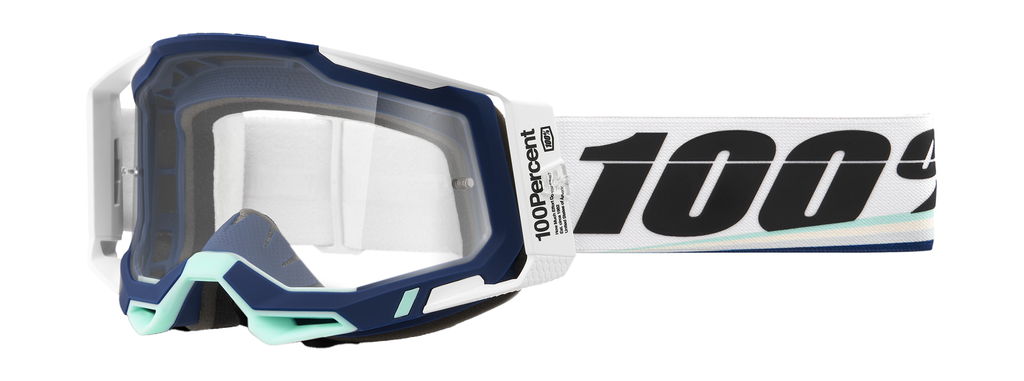 100% Motocross Goggle Racecraft 2 Arsham - Clear