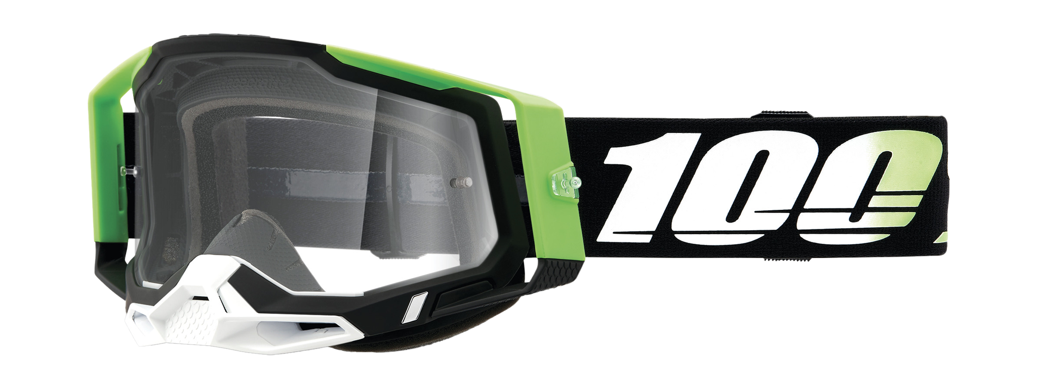 100% Motocross Goggle Racecraft 2 Kalkuta - Clear