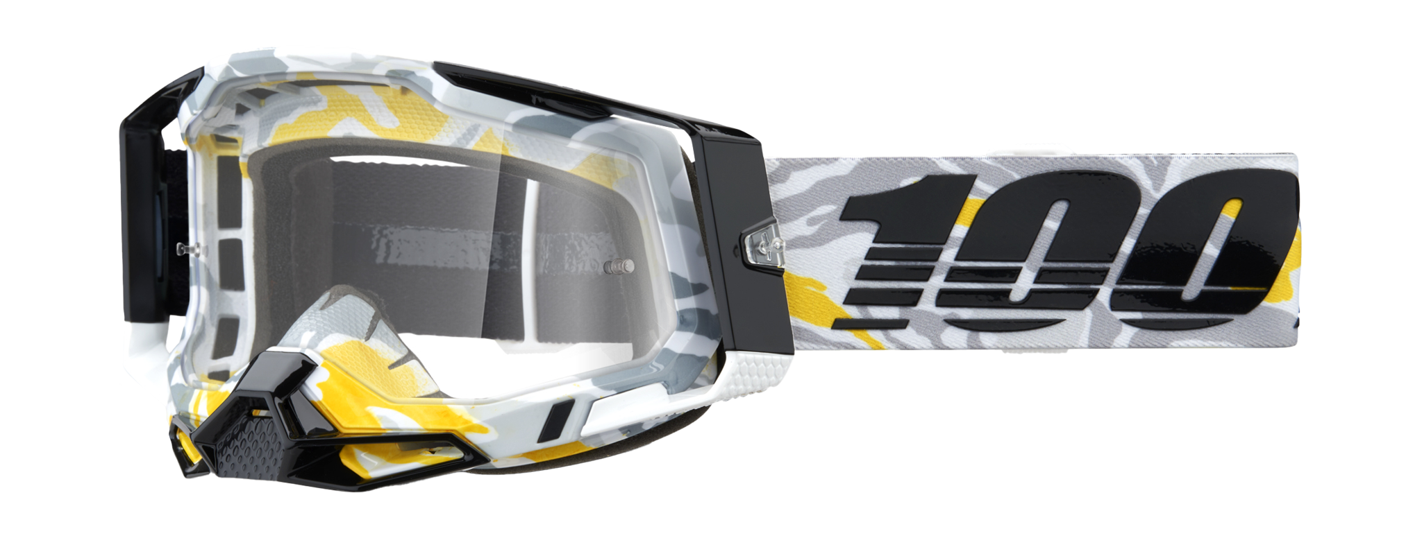 100% Motocross Goggle Racecraft 2 Korb - Clear