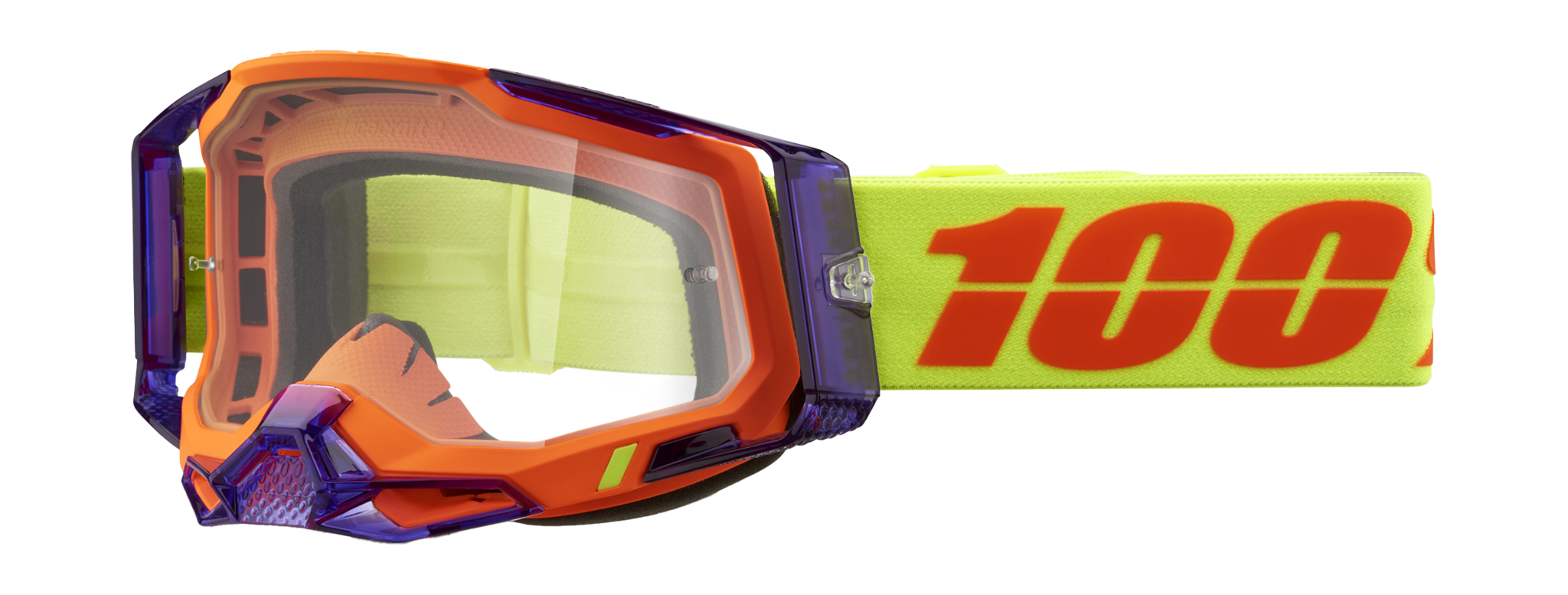 100% Motocross Goggle Racecraft 2 Panam - Clear