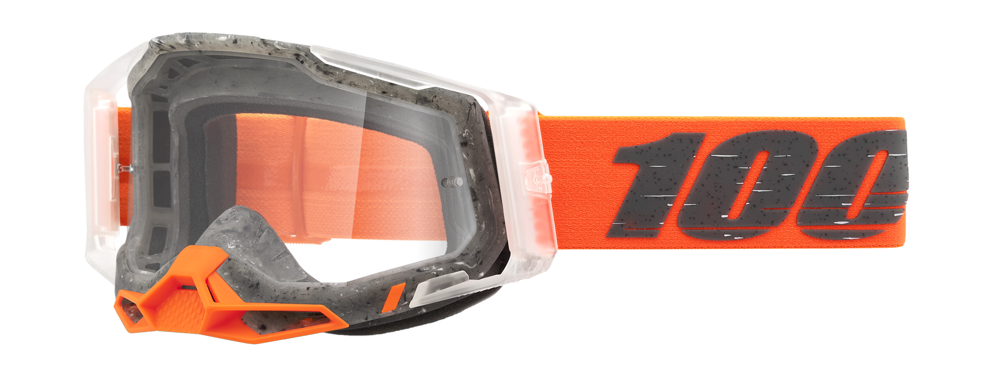 100% Motocross Goggle Racecraft 2 Schrute - Clear