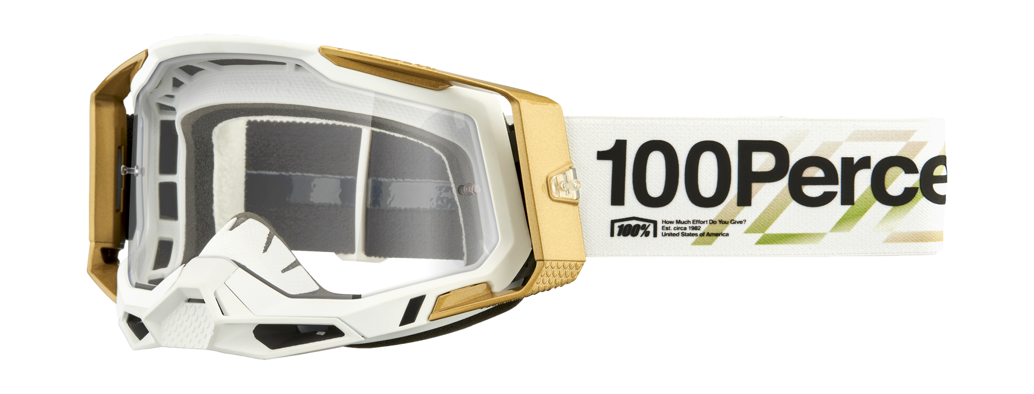 100% Motocross Goggle Racecraft 2 Succession - Clear