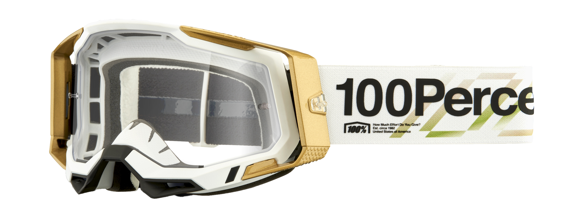 100% Motocross Goggle Racecraft 2 Succession - Clear
