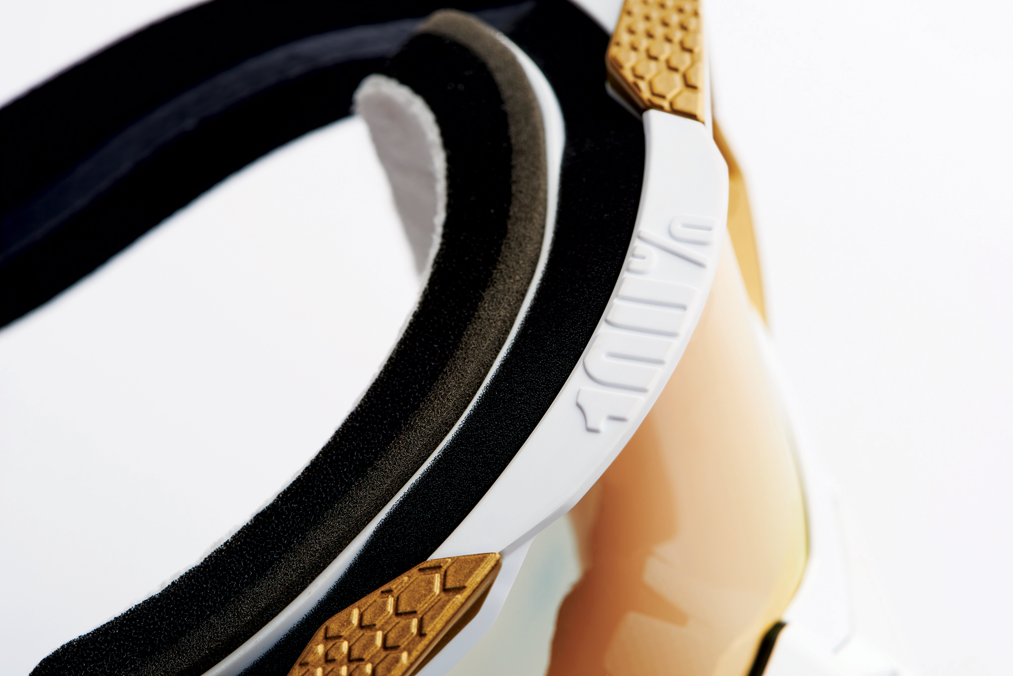 100% Motocross Goggle Racecraft 2 Succession - Mirror True Gold