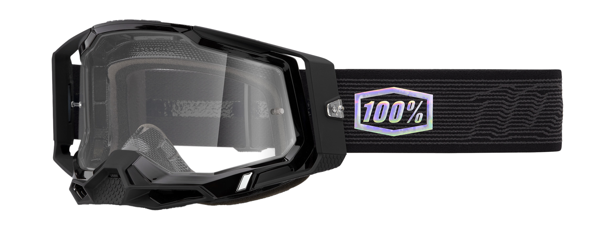 100% Motocross Goggle Racecraft 2 Topo - Clear