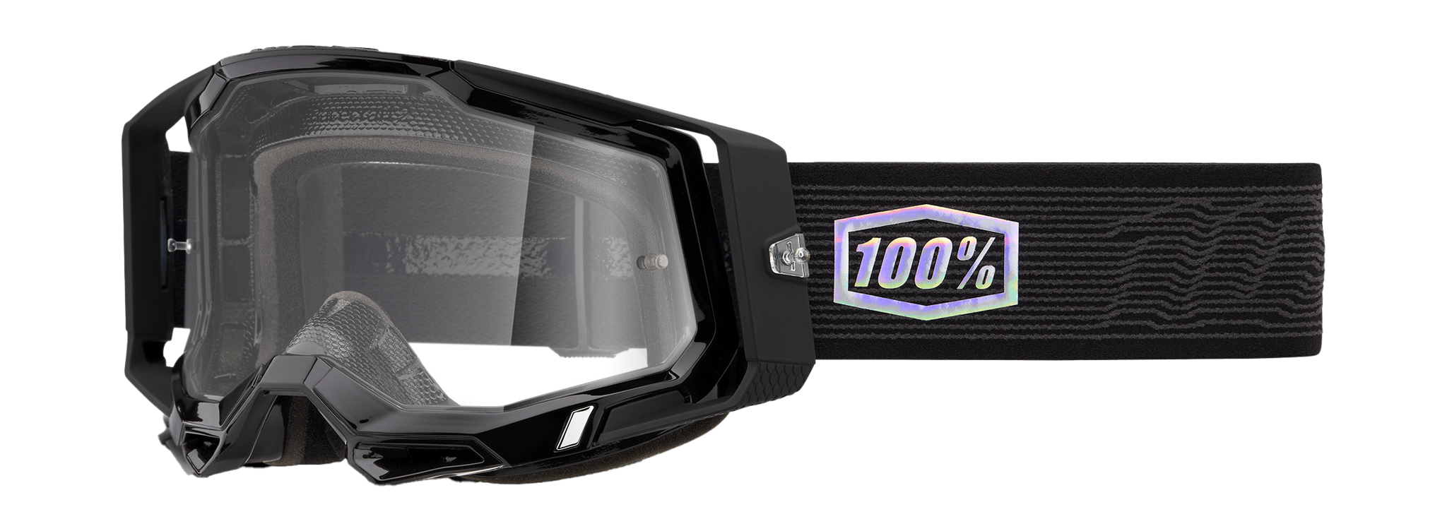 100% Motocross Goggle Racecraft 2 Topo - Clear