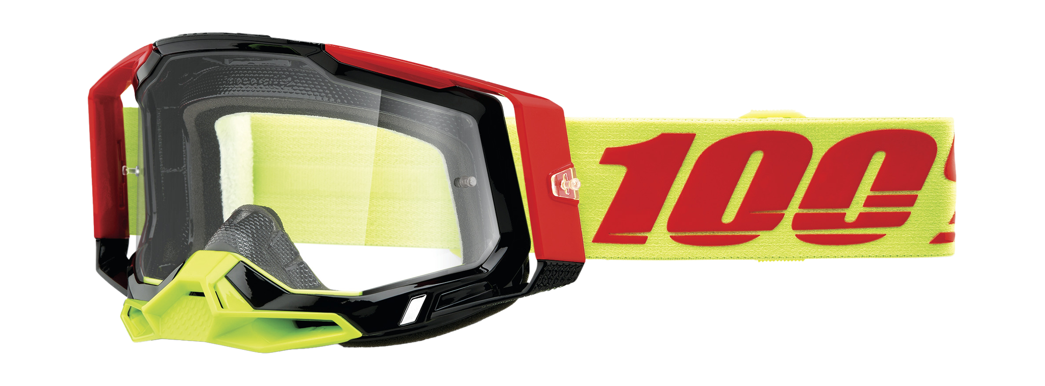 100% Motocross Goggle Racecraft 2 Wiz - Clear