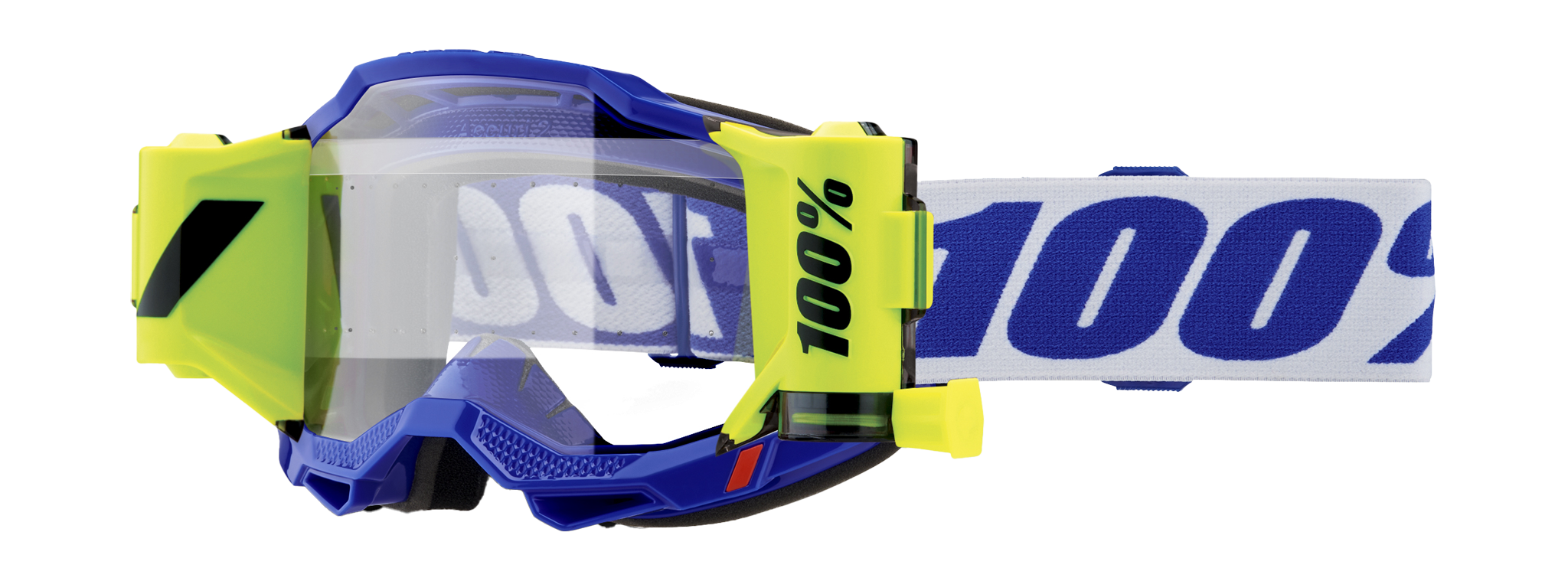 100% Motocross Goggle Roll-Off Accuri 2 Forecast Blue - Clear