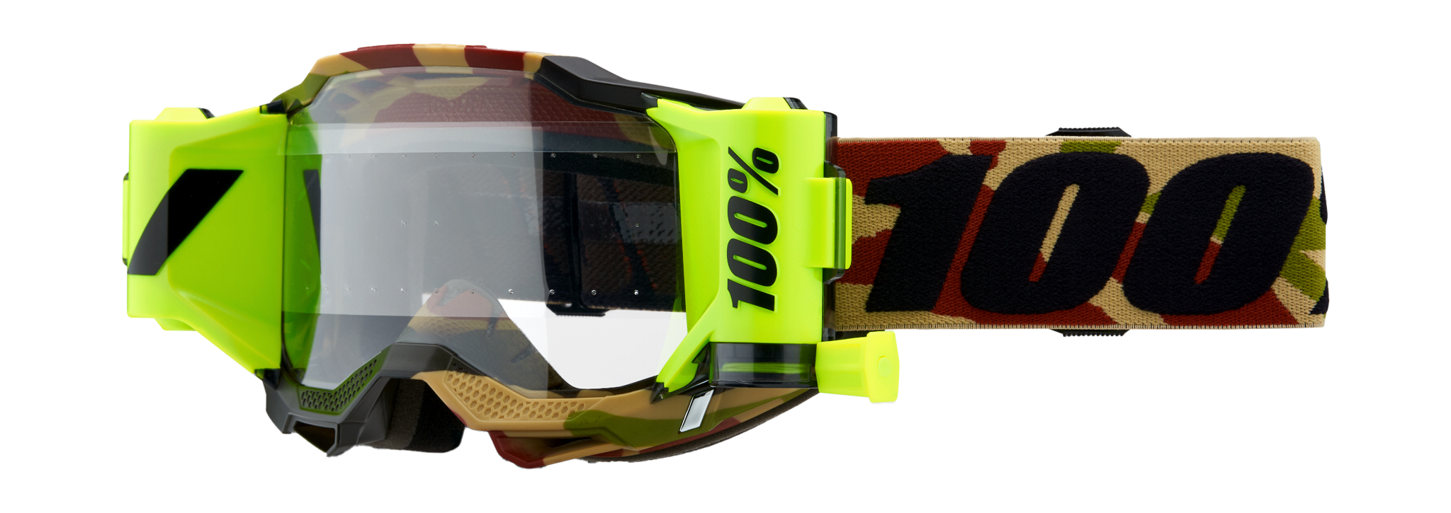 100% Motocross Goggle Roll-Off Accuri 2 Forecast Mission - Clear