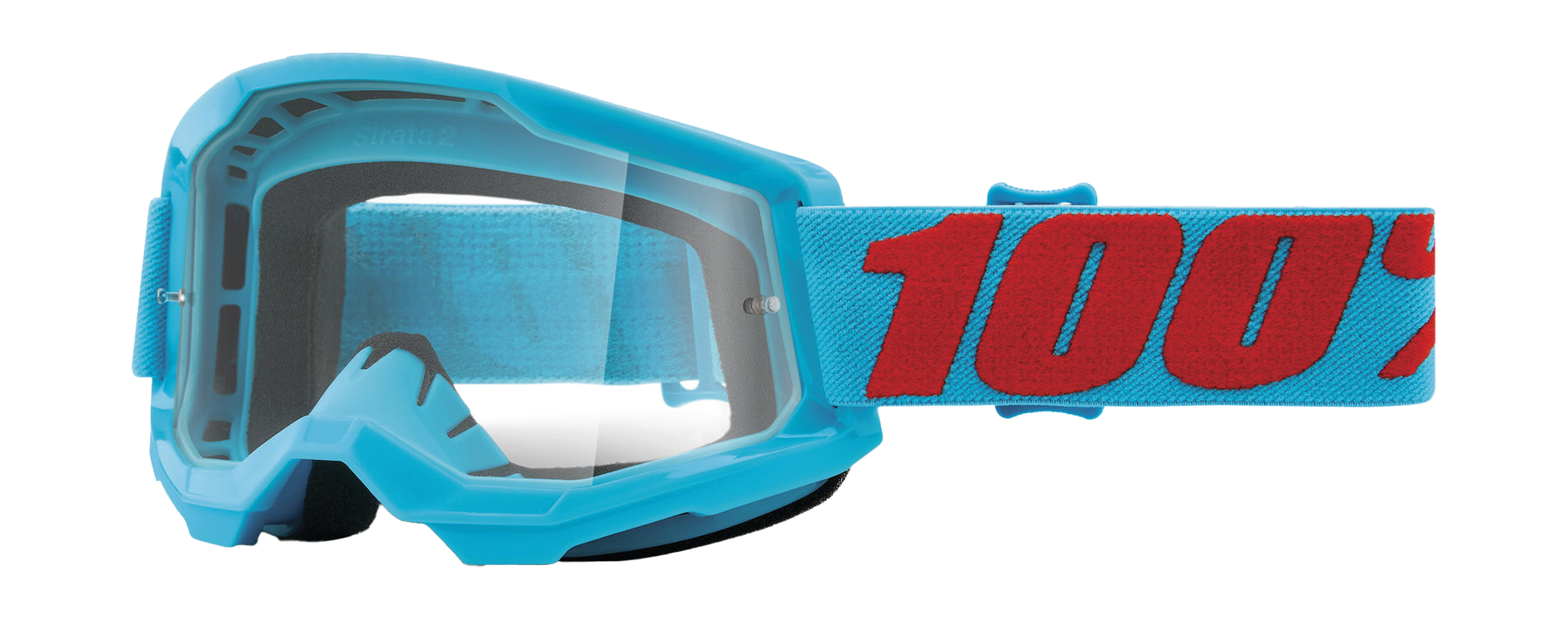 100% Motocross Goggle Strata 2 Summit - Clear