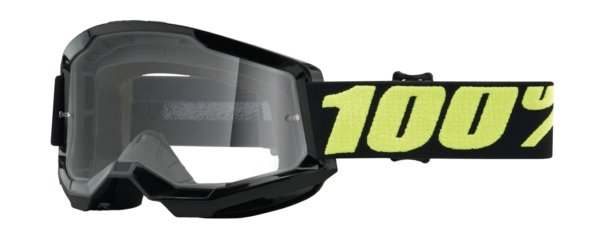 100% Motocross Goggle Strata 2 Upsol - Clear