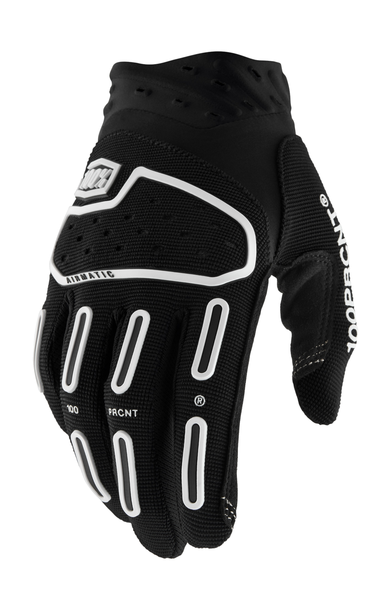 100% Motocross Gloves Airmatic 2 - Black