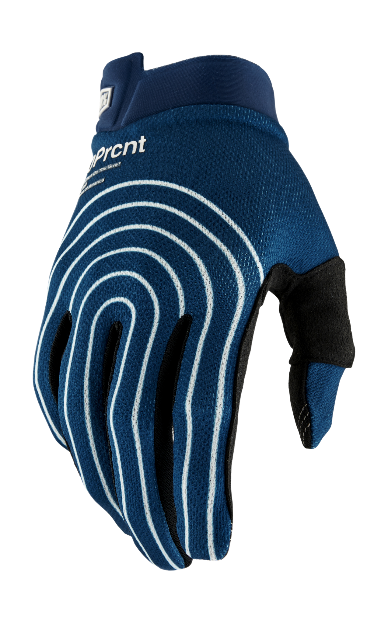 100% Motocross Gloves iTrack - Rewound Navy