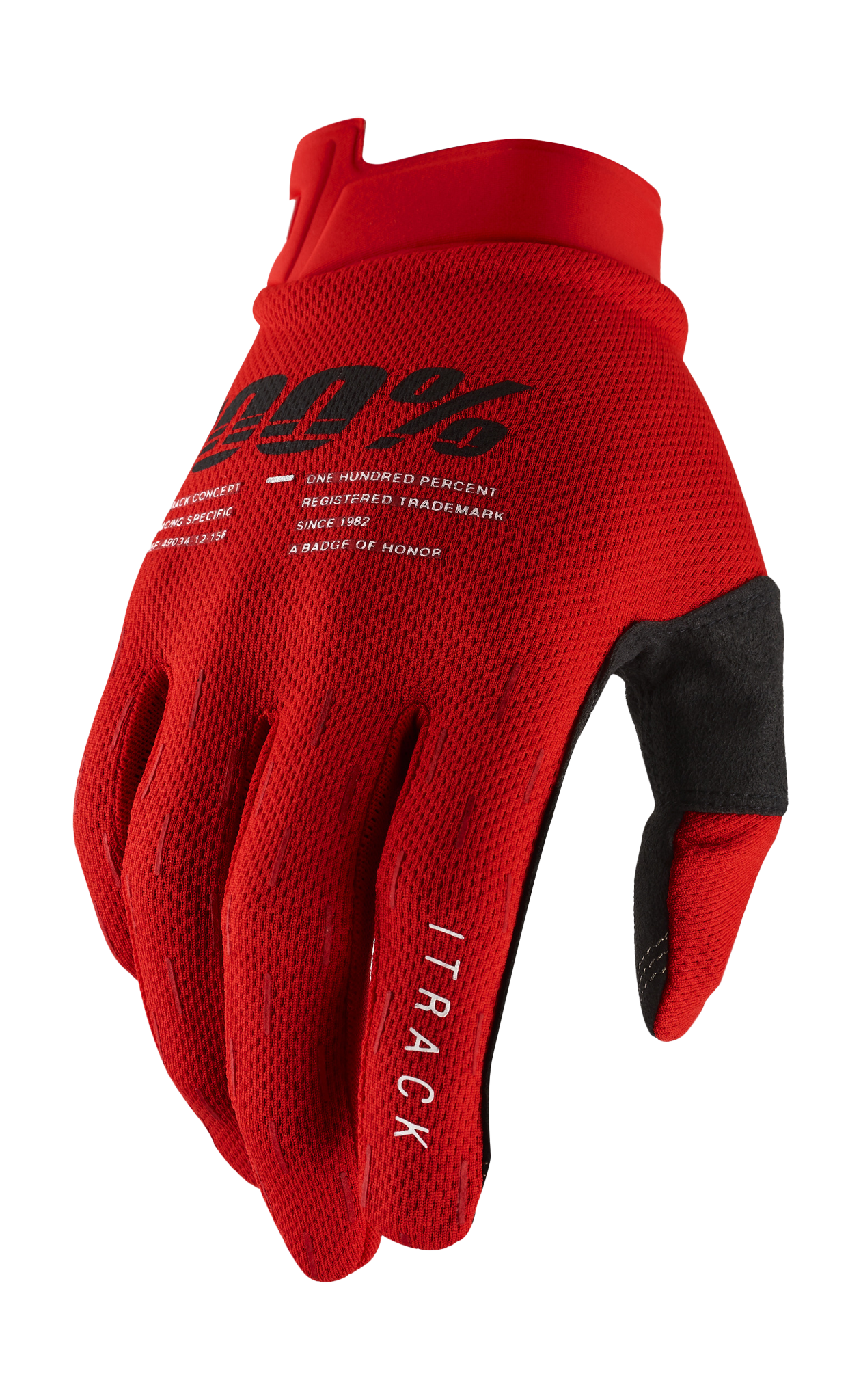 100% Motocross Gloves iTrack - Red
